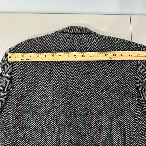 Yves Saint Laurent Herringbone Blazer Wool Size M - Picture 15 of 16